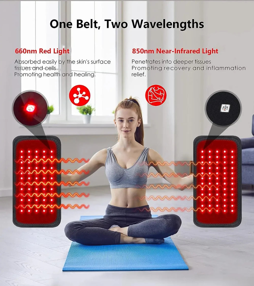 Red and Infrared Light Therapy Belt